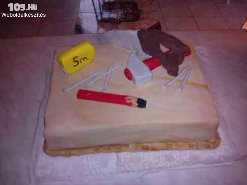 Születésnapi torta szakember férfiaknak