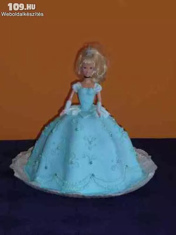 Születésnapi torta gyerekeknek Hercegnő