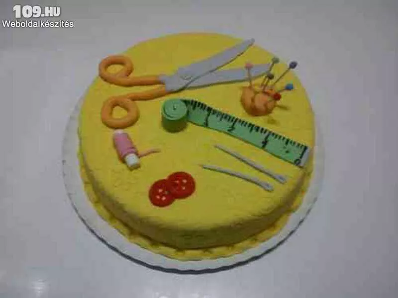 Születésnapi torta nőknek (Varrónőknek)